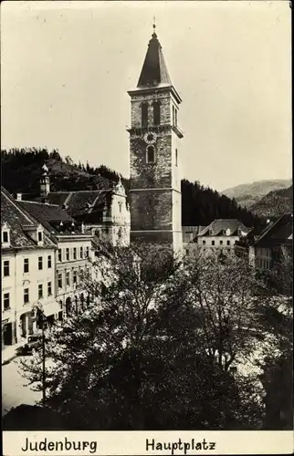 Ak Judenburg in der Steiermark, schöne Detailansicht