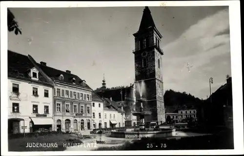 Ak Judenburg in der Steiermark, schöne Detailansicht