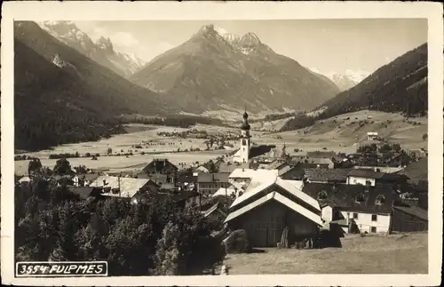 Ak Fulpmes in Tirol, Blick auf Ortschaft und Umgebung