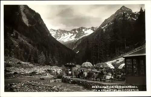 Ak Böckstein Bad Gastein im Gasteiner Tal Salzburg, schöne Detailansicht