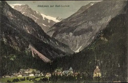 Ak Böckstein Bad Gastein im Gasteiner Tal Salzburg, schöne Detailansicht