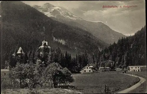 Ak Böckstein Bad Gastein im Gasteiner Tal Salzburg, schöne Detailansicht