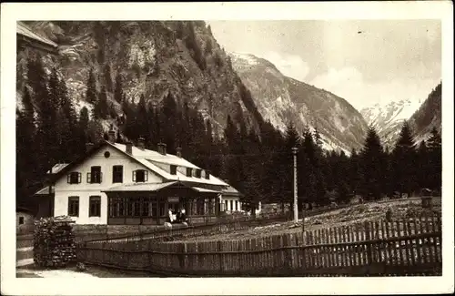 Ak Böckstein Bad Gastein im Gasteiner Tal Salzburg, schöne Detailansicht