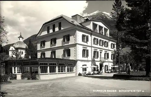 Ak Böckstein Bad Gastein im Gasteiner Tal Salzburg, schöne Detailansicht