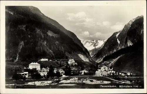 Ak Böckstein Bad Gastein im Gasteiner Tal Salzburg, schöne Detailansicht