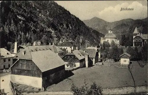 Ak Böckstein Bad Gastein im Gasteiner Tal Salzburg, schöne Detailansicht