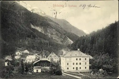 Ak Böckstein Bad Gastein im Gasteiner Tal Salzburg, schöne Detailansicht