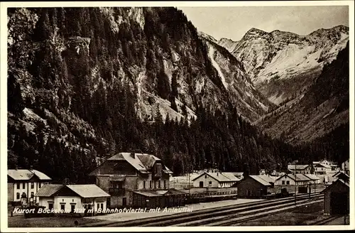 Ak Böckstein Bad Gastein im Gasteiner Tal Salzburg, schöne Detailansicht