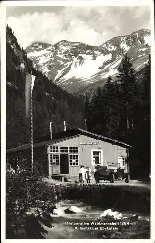 Ak Böckstein Bad Gastein im Gasteiner Tal Salzburg, schöne Detailansicht