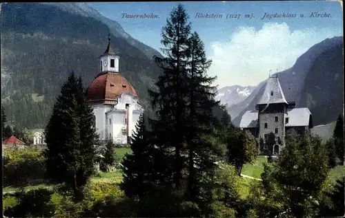 Ak Böckstein Bad Gastein im Gasteiner Tal Salzburg, schöne Detailansicht