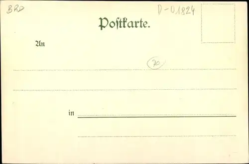 Ak Königstein an der Elbe, schöne Detailansicht