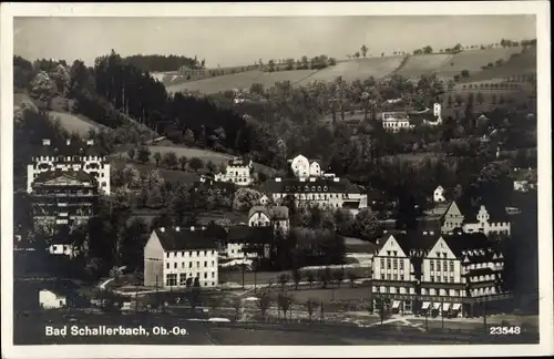 Ak Bad Schallerbach in Oberösterreich, schöne Detailansicht