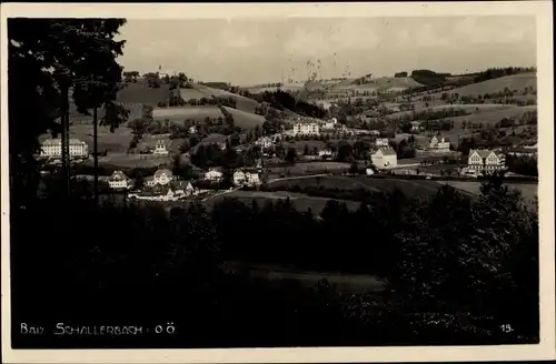 Ak Bad Schallerbach in Oberösterreich, schöne Detailansicht