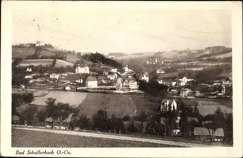 Ak Bad Schallerbach in Oberösterreich, schöne Detailansicht