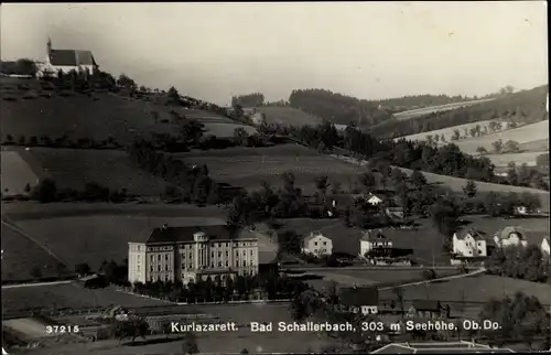 Ak Bad Schallerbach in Oberösterreich, schöne Detailansicht