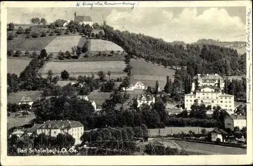 Ak Bad Schallerbach in Oberösterreich, schöne Detailansicht