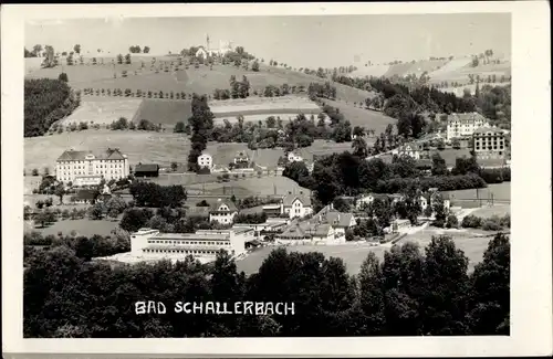 Ak Bad Schallerbach in Oberösterreich, schöne Detailansicht