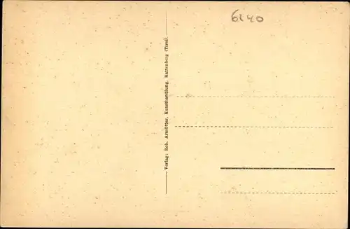 Ak Rattenberg in Tirol, schöne Detailansicht