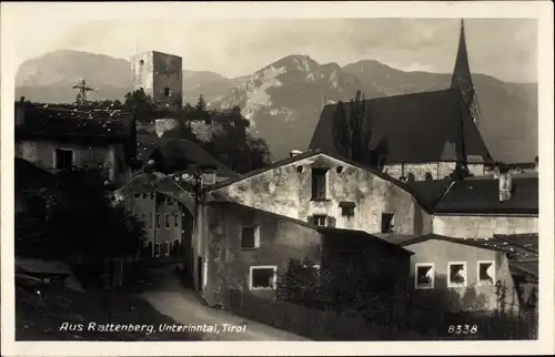 Ak Rattenberg in Tirol, schöne Detailansicht