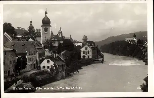 Ak Waidhofen an der Ybbs Niederösterreich, schöne Detailansicht