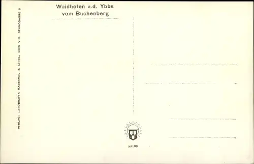 Ak Waidhofen an der Ybbs Niederösterreich, schöne Detailansicht