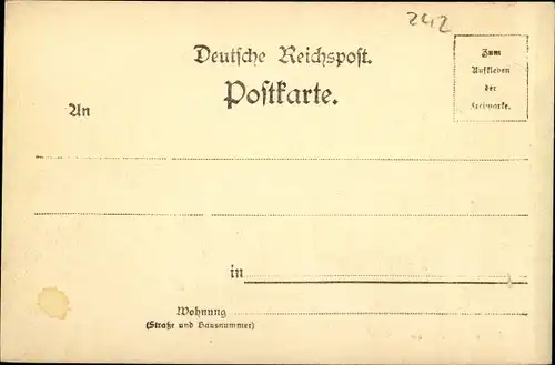 Ak Eutin in Schleswig Holstein, schöne Detailansicht