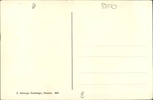 Ak Zittau in der Oberlausitz, schöne Detailansicht