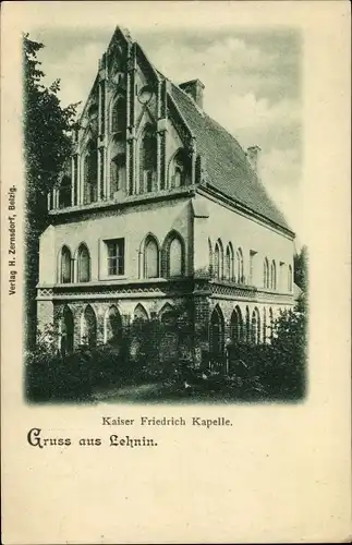 Ak Kloster Lehnin in Brandenburg, Kaiser Friedrich Kapelle