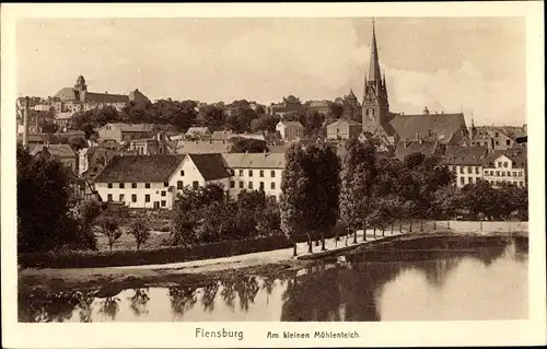 Ak Flensburg in Schleswig Holstein, schöne Detailansicht