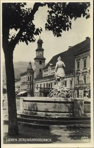 Ak Leoben in der Steiermark, schöne Detailansicht