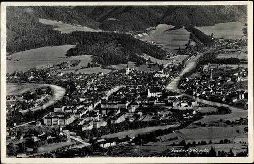 Ak Leoben in der Steiermark, schöne Detailansicht