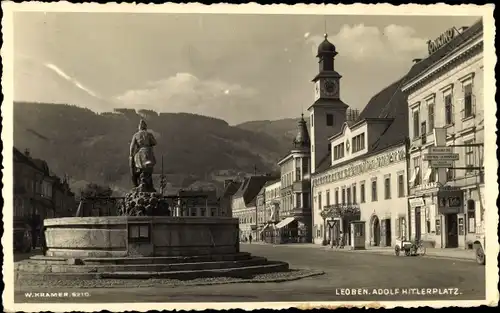 Ak Leoben in der Steiermark, schöne Detailansicht