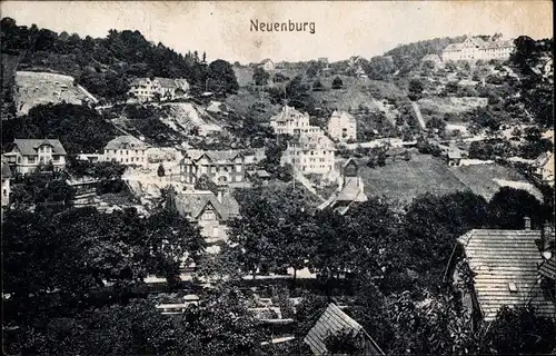 Ak Neuenburg am Rhein Kreis Breisgau Hochschwarzwald, Blick auf den Ort mit Umgebung