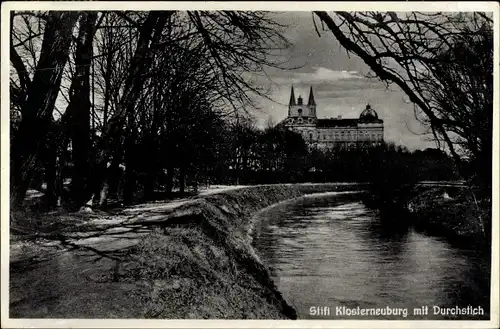 Ak Klosterneuburg in Niederösterreich, schöne Detailansicht