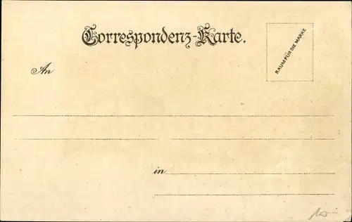 Litho Traunkirchen in Oberösterreich, Ortspanorama mit See und Bergen