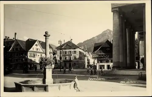 Ak Dornbirn in Vorarlberg, schöne Detailansicht