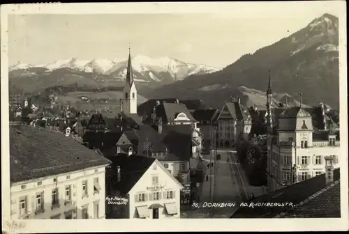 Ak Dornbirn in Vorarlberg, schöne Detailansicht