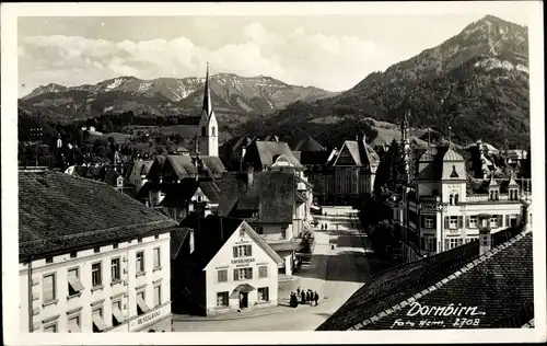 Ak Dornbirn in Vorarlberg, schöne Detailansicht