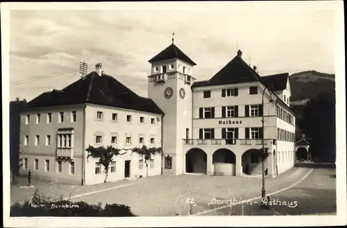 Ak Dornbirn in Vorarlberg, schöne Detailansicht