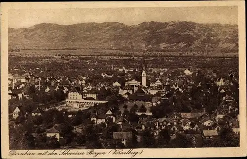 Ak Dornbirn in Vorarlberg, schöne Detailansicht