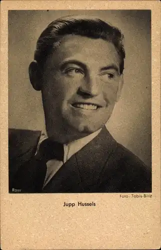 Ak Schauspieler Jupp Hussels, Portrait