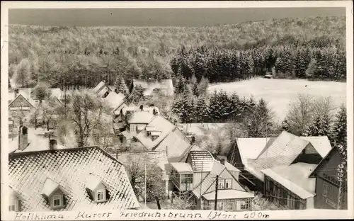 Ak Friedrichsbrunn Thale im Harz, schöne Detailansicht