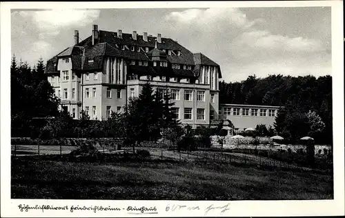 Ak Friedrichsbrunn Thale im Harz, schöne Detailansicht