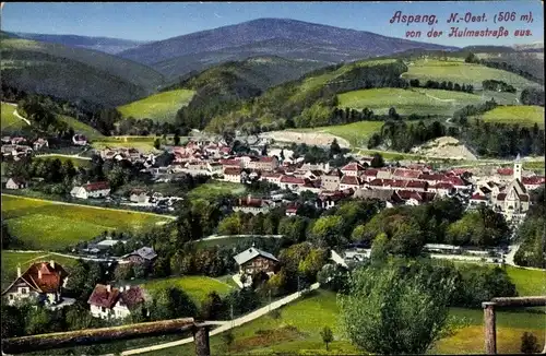 Ak Aspang in Niederösterreich, schöne Detailansicht