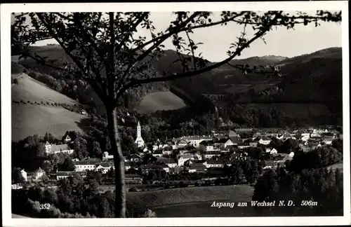 Ak Aspang in Niederösterreich, schöne Detailansicht