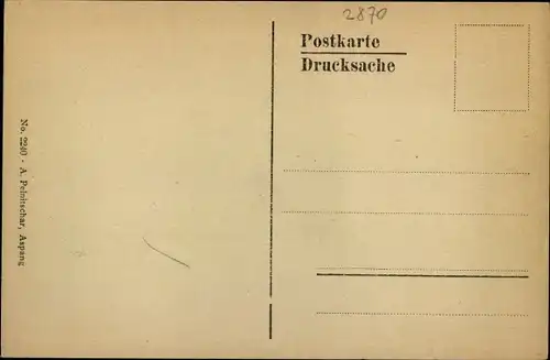 Ak Aspang in Niederösterreich, schöne Detailansicht