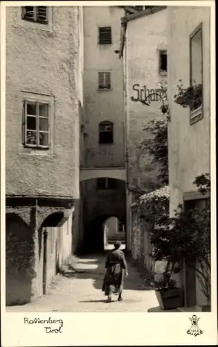 Ak Rattenberg in Tirol, schöne Detailansicht