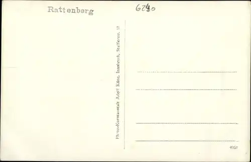 Ak Rattenberg in Tirol, schöne Detailansicht