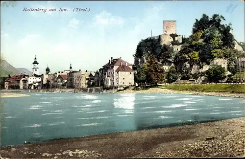 Ak Rattenberg in Tirol, schöne Detailansicht