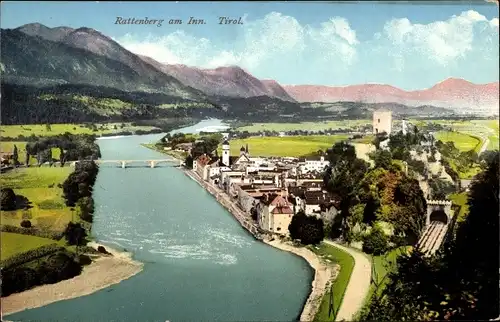 Ak Rattenberg in Tirol, schöne Detailansicht